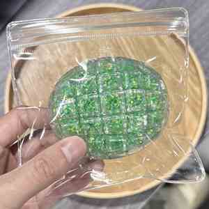 NEW Crystal-<b>Studded</b> Pineapple Stress Ball Squishy Toy Stress Relief Decompression Gift for Kids Adults with Happy Ambiance - Product Image 3