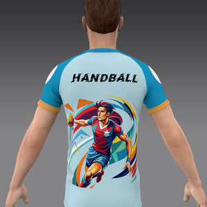 Camiseta de Balonmano para Hombre HIRBGOD, Diseño de Balonmano por Sublimación, Camiseta Deportiva para Jugador de Balonmano, Venta al por Mayor de Camisetas de Equipo - Product Image 6