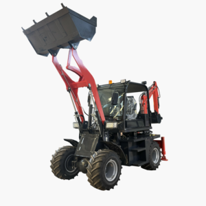 Nuevo <span class=keywords><strong>mini</strong></span> tractor excavadora trasera compacto remolcable con cargador y accesorio <span class=keywords><strong>de</strong></span> cabina <span class=keywords><strong>retroexcavadora</strong></span> 3 en 1 4x4 para la <span class=keywords><strong>venta</strong></span> en China - Product Image 1