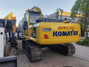 Les basses heures de travail ont employé l'excavatrice hydraulique de chenille de KOMATSU PC220 avec l'état de fonctionnement parfait Komatsu PC220 en vente - Product Image 4