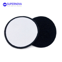 Patch vierge en polyester pour sublimation, formes vierges pour sublimation, patchs vierges en forme de tampon pour sublimation