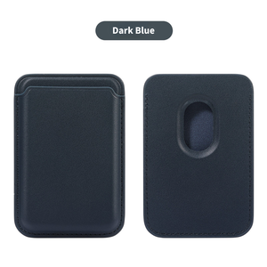 Support de téléphone magnétique en cuir PU avec fente pour cartes pour montage sur bureau - Product Image 4