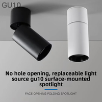 Moderne GU10 Spot lumineux Led Plafond Home Lights Led Décoration pour Plafond Réglable Downlights Encastrés vers le bas Applique Murale