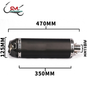 Silencieux d'échappement haute Performance moto Sport vélo silencieux pour <span class=keywords><strong>KTM</strong></span> Duke 790 R1250GS ADV - Product Image 5