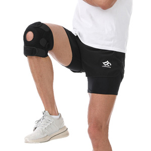 <b>Supportive</b> Sports <b>Knee</b> <b>Brace</b> One Size Adjustable Nylon Breathable Patella Protection Running - Product Image 1