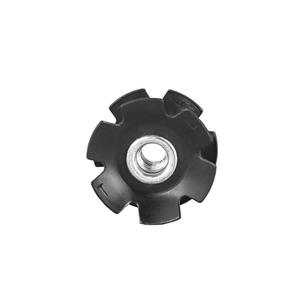 Fourche rigide en plastique noir pour VTT, modèle Sunflower, durable pour vélos de montagne - Product Image 3