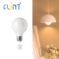 Ampoule LED à filament G125 G40, 2W, 250lm, AC110-130V, base E26, dimmable, décorative, vintage, certifiée ETL, CRI 80, vente en gros OEM