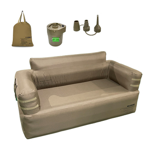 Canapé de camping gonflable portable avec pompe sans fil intégrée, résistant aux perforations, pour le glamping en plein air et les soirées cinéma - Product Image 6