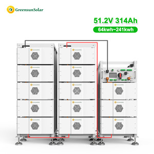 Batería de Litio de 64KWH 204.8V de Alto Voltaje, Precio al por Mayor, Compatible con <span class=keywords><strong>Inversores</strong></span> Híbridos Deye, Solis y <span class=keywords><strong>Goodwe</strong></span> - Product Image 2