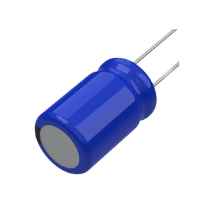 ตัวเก็บประจุแบบรูทะลุรุ่น MAL214035222E3 2200 ยูเอฟ อลูมิเนียม 2200UF 20% 16V แบบขาเสียบ - Product Image 1