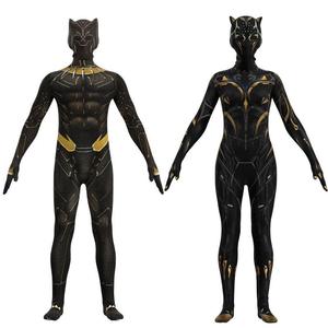 Costume de cosplay <span class=keywords><strong>Black</strong></span> Panther II Shuri Wakanda pour adulte unisexe, combinaison de super-héros pour Halloween (polyester) - Product Image 1