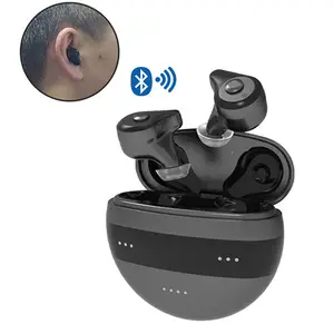 ELHearing Alat Bantu Dengar Mini, Alat Bantu Dengar Digital, Alat Bantu Dengar Mini Tidak Terlihat, Konduksi Udara Dalam Telinga
