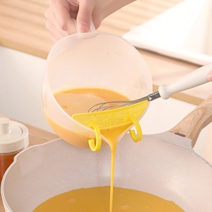Kitchen Measuring Cup with Filter Screen <b>Egg</b> Beater Fruit Washing Basket Kitchenware Essential <b>Egg</b> Tools - Product Image 4