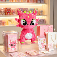 Peluche Dragon Personnalisée en Tissu Doux, Couleurs Vives, Décoration de Fête pour Enfants, Ornements pour Magasins de Cadeaux, Vente en Gros, Faible MOQ