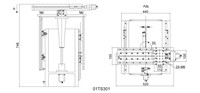 Plataforma de Traducción Motorizada Multieje de Aleación de Aluminio JK 01TS301, Origen Pekín, 1 Año de Garantía