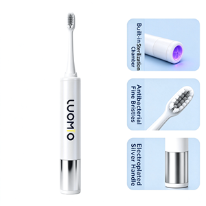 Estuche de Viaje Esterilizador de Cepillos de Dientes Retráctil LUOMIO, Portátil con Luz UV, para Cuidado Bucal e Higiene Dental, Plegable, para el Hogar y Viajes - Product Image 3