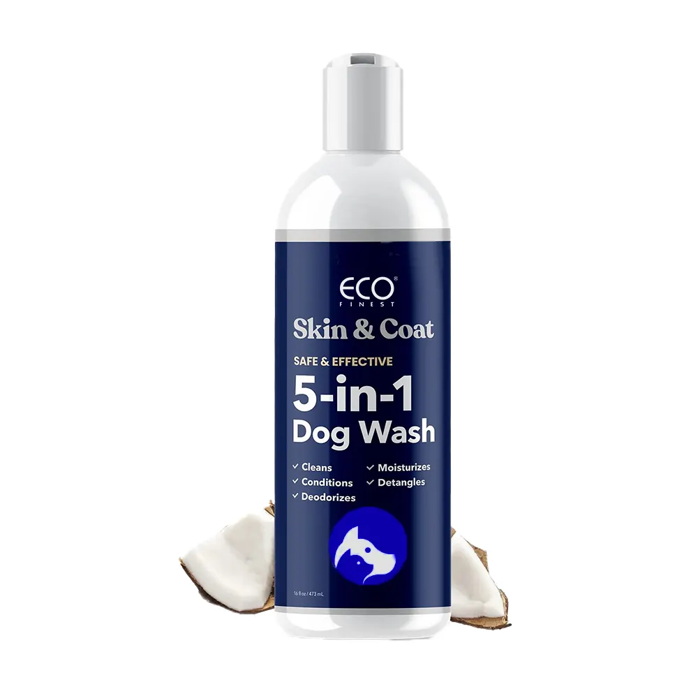 5-in-1 allergie e Shampoo e balsamo per cani secchi, pruriginosi e idratanti per pelli sensibili-666003