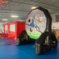 Jeu de tir à l'arc en plein air, jeu interactif sportif gonflable avec matériau PVC et installation facile, entraînement au tir sur cible pour enfants