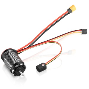 Moteur brushless HOBBYWING <span class=keywords><strong>QUICRUN</strong></span> Fusion 8IGHT 2-en-1 80A 2300KV avec ESC intégré pour voiture RC 1/8 Rock Crawler - Product Image 3