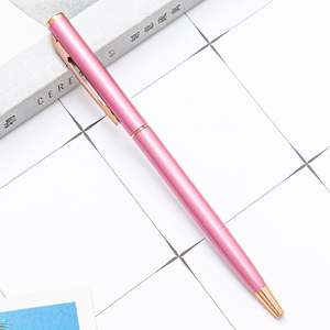 Bolígrafo Metálico Delgado con Punta de 1.0 MM, Escritura Suave, Ideal para Regalo, Oficina, Estudiantes y Profesores - Product Image 5