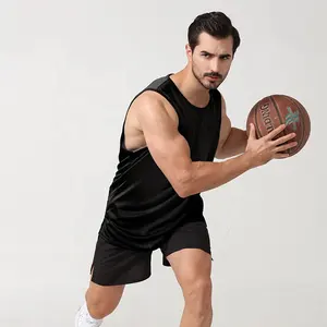 Monton-Camiseta sin mangas deportiva para hombre, deportiva, deportiva, personalizada, con abertura