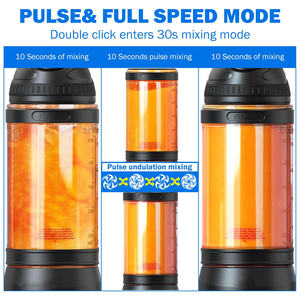 Mini Licuadora Portátil de Nueva Generación, Producto de Moda, 6000mAh, Fuente de Alimentación Manual, para Hoteles, Plástico, para Frutas - Product Image 2