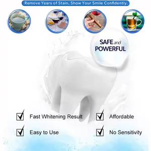 Logotipo personalizado certificado Peróxido <span class=keywords><strong>de</strong></span> hidrógeno 6% <span class=keywords><strong>10</strong></span>% 20% Peróxido 10Ml Dientes Chairside Blanqueamiento dental Show Gel con luz LED - Product Image 5