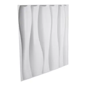 Carta da parati decorativa di vendita calda delle mattonelle del pvc 3D di plastica di termoformatura dei pannelli di parete di arte moderna 3d