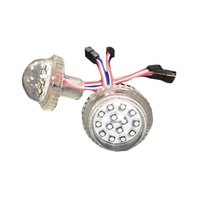 Couverture à bulles 14 points RGB 24V Pixel Blanc LED 35mm 5050 SMD UCS2903 IP68 Lumières ponctuelles PC pour parcs à thème