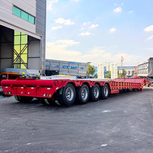 Semirimorchi per il trasporto di Container a pianale 20FT & 40HQ di alta qualità - Product Image 2