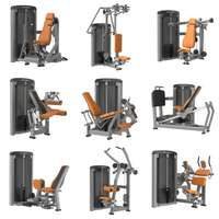 Ensemble complet d'équipements de gym commerciaux pour club de 300 m², équipement de sport professionnel, machine de fitness, solution de gym tout-en-un