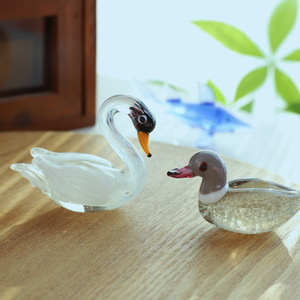 Handmade Tùy Chỉnh Màu Sắc Kích Thước Murano Đèn Thủy Tinh Thủ Công Quà Tặng Con Công Nhím Ngỗng Vịt Chim Động Vật Bức Tượng Nhà - Product Image 5