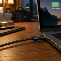 Câble USB4 40 Gbit/s Type-C vers Type-C en gros, charge rapide PD 100W, tressage en nylon E-mark, 1m pour ordinateur portable MacBook, usine OEM ODM