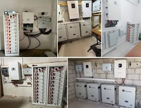 Système hybride Deye RW F10.6 Batterie lithium-ion 51,2 V 10 kWh 50 kWh LiFePO4 100 kW Batterie ESS Bess System