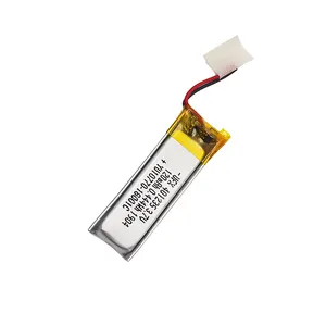 Chinese Battery Producers Wholesale UFX401235 120mAh 3.7V Intelligent Wearable Battery