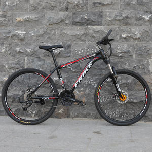 <span class=keywords><strong>Bicicleta</strong></span> de Montaña de <span class=keywords><strong>26</strong></span> Pulgadas para Adultos, Frenos de Disco Dobles, Cuadro de Acero al Carbono, Horquilla de Resorte, 21 Velocidades, Capacidad de Carga de 200 kg, <span class=keywords><strong>Bicicleta</strong></span> Ordinaria - Product Image 4