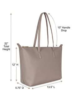 Wholesale Luxury New Design Female <strong>Tote</strong> Handbag Large Capacity PU Leather Shoulder <strong>Bag</strong> <strong>with</strong> <strong>Zipper</strong> Closure for Winter Outdoors - Product Image 2