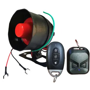 Alarma inteligente de Sensor de proximidad automático e inalámbrico, sistema de alarma LCD de 1 vía para la producción de coches, antirrobo para coches universales