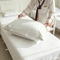 Taie d'oreiller jetable coréenne non tissée, protège contre les infections bactériennes, idéale pour les voyages et les hôtels, blanche