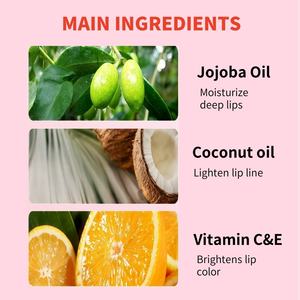 Masque de nuit pour les lèvres en gros, marque privée, 20 g, masque de soin pour les lèvres de nuit pour nourrir, hydrater, réparer les lèvres sèches et exfolier - Product Image 3