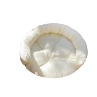 Lit pour animaux de compagnie en molleton corail 100 % coton, tissé à la main, respirant, taille moyenne/grande, coussin solide et confortable, amovible, directement de l'usine