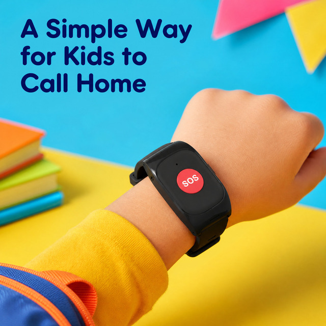 4G Kids GPS Watch SOS Button Two Way Call Real Time Tracking Geofence IP67 Waterproof Long Standby for Children