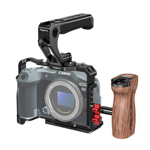 Kit de cage pour appareil photo portable en alliage d'aluminium avec poignée supérieure pour <span class=keywords><strong>Canon</strong></span> <span class=keywords><strong>EOS</strong></span> R5 <span class=keywords><strong>R5C</strong></span> R6 R6 Mark II - Product Image 4