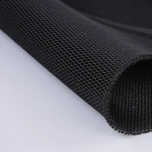 washable high tear resistant sandwich 3d air polyester mesh fabric for armors vest use