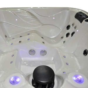 Grande baignoire d'extérieur pour <span class=keywords><strong>deux</strong></span> adultes Bain à air tourbillon Spa extérieur de natation Bain à remous autoportant Spa hydro massage 2 <span class=keywords><strong>personnes</strong></span> - Product Image 5
