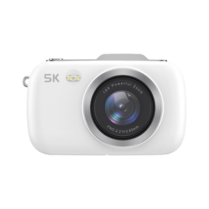 กล้องดิจิตอล5K การ์ด12ล้านพิกเซล1080P FHD Compact 18X ซูมดิจิตอลกล้อง vlogging แบบพกพาที่เรียบง่ายสำหรับนักเรียน - Product Image 1