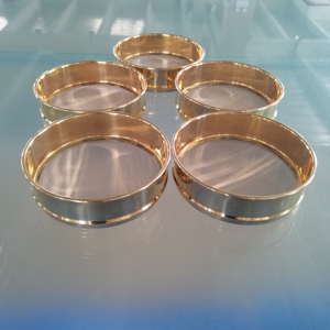 Tamis de laboratoire en cuivre/acier inoxydable de 1, 2, 5, 10, 20, 50, 63, 90, 100, 200, 250, 300, 400, 500 microns, tamis de test standard - Product Image 5