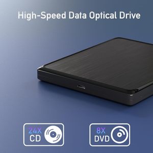 Lecteur de <span class=keywords><strong>CD</strong></span>/DVD externe USB 3.0 / Type-C, <span class=keywords><strong>graveur</strong></span> de DVD USB avec câble de données étendu, <span class=keywords><strong>graveur</strong></span> de <span class=keywords><strong>CD</strong></span> portable pour ordinateur portable MacOS <span class=keywords><strong>Windows</strong></span> Linux - Product Image 2