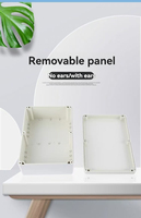 IP67 impermeabile ABS plastica elettronica ingegneria scatola di giunzione interruttore esterno scatola di controllo con IP66 e IP65 livelli di protezione
