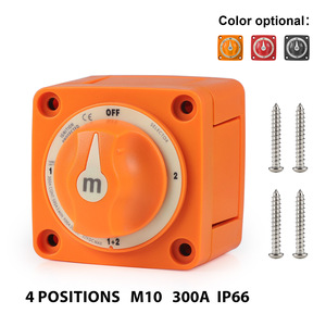 Cnspeed 4 Position <b>Power</b> <b>Switch</b> M10 300A IP66 For RVs Yachts Trucks - Product Image 3